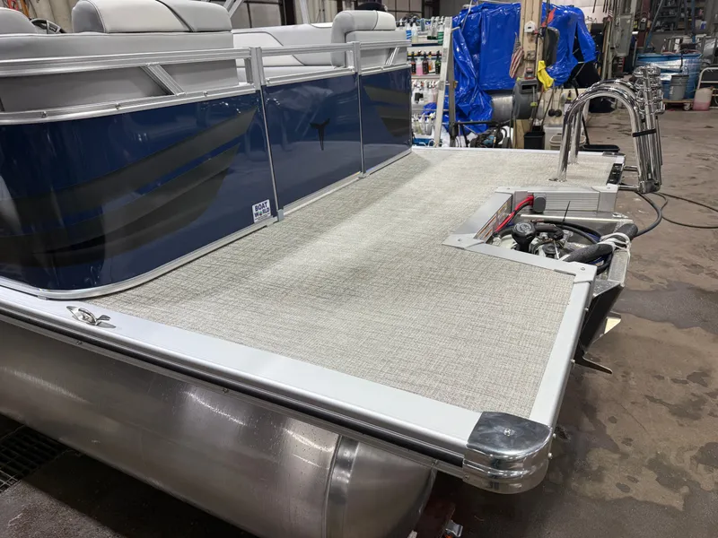 Slide: The Image of 2026 Tahoe Sport 2180 Quad Lounge with Honda 4-Stroke EFI engine. - 32