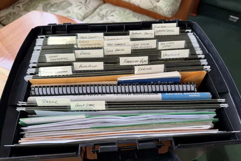 Slide: The Image of Gulfstar 49 Motor Yacht 1984 - 79