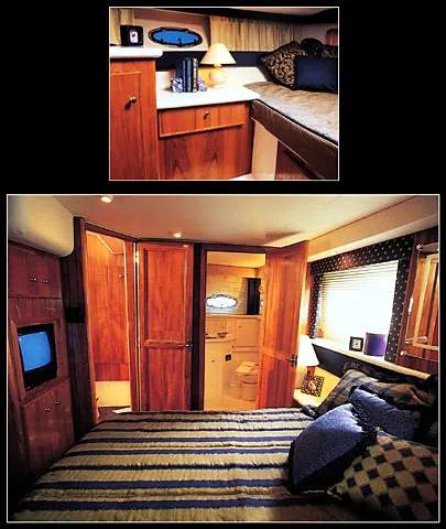 Slide: The Image of Carver Yachts 356 Aft Cabin Motor Yacht 1999 - 2