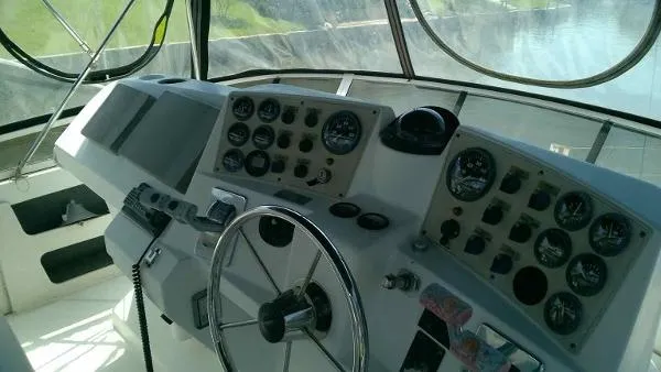 Slide: The Image of Carver Yachts 356 Aft Cabin Motor Yacht 1999 - 9