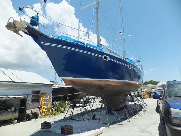 Slide: The Image of Bruce Roberts 53 Custom Ketch 2011 - 1