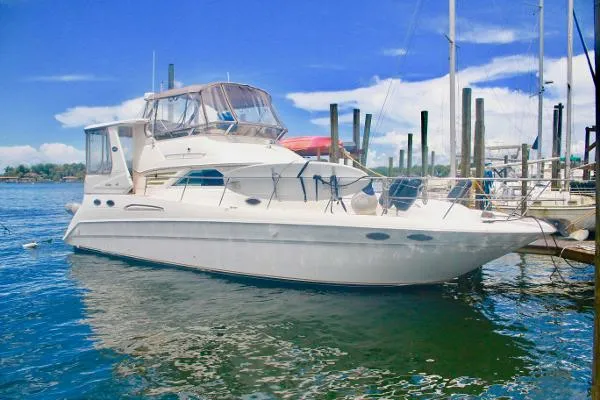 Slide: The Image of Sea Ray 420 Aft Cabin 1998 - 1