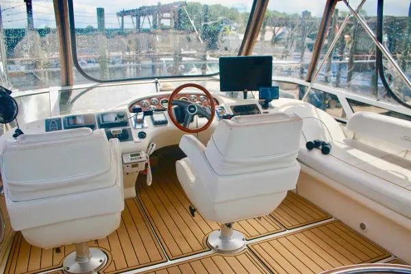 Slide: The Image of Sea Ray 420 Aft Cabin 1998 - 11