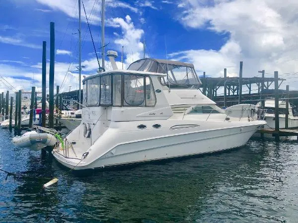 Slide: The Image of Sea Ray 420 Aft Cabin 1998 - 2