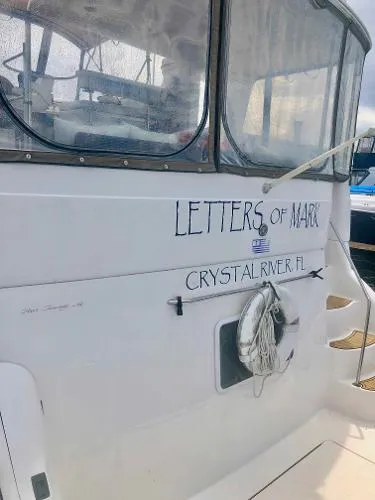 Slide: The Image of Sea Ray 420 Aft Cabin 1998 - 8