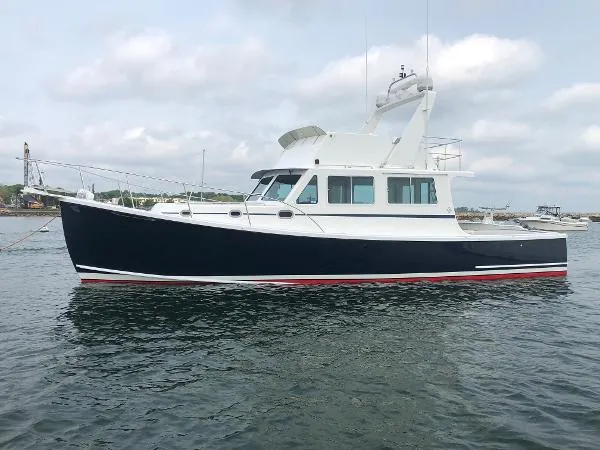 Slide: The Image of Wesmac 42 Fly Bridge Lobster Cruiser 2008 - 0