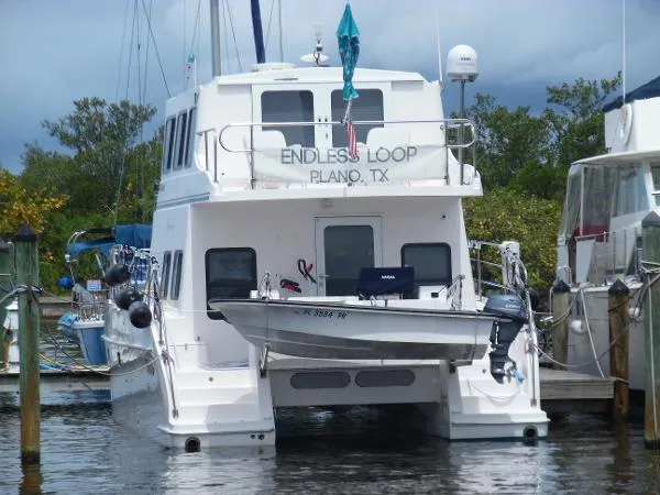 Slide: The Image of Endeavour Catamaran Corp Trawlercat 40 Sky Lounge 2014 - 8