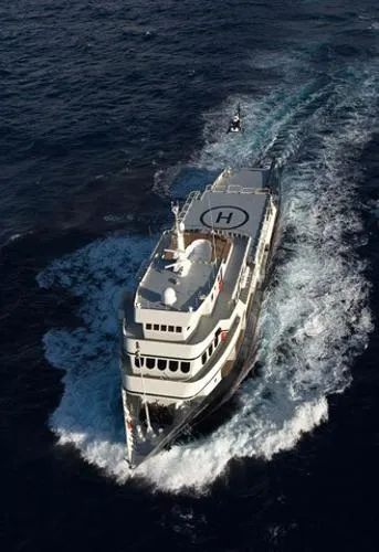Slide: The Image of Shadow Marine Expedition Mothership 2007 - 3