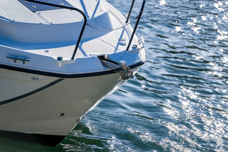 Slide: The Image of 2026 Trophy T29EX Explorer boat on shimmering water. - 14