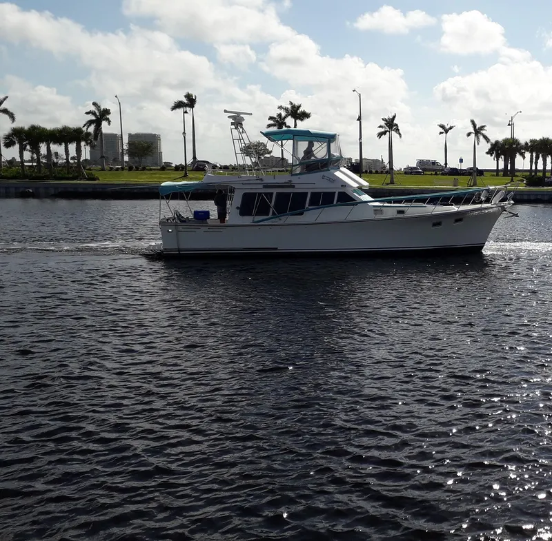Slide: The Image of Mikelson 42 Sportfish 1985 - 0