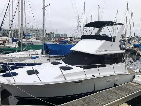 Slide: The Image of Trojan 32 Sedan Flybridge 1978 - 1