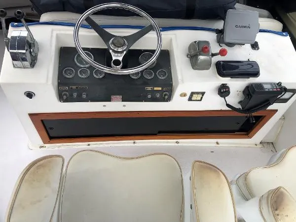 Slide: The Image of Trojan 32 Sedan Flybridge 1978 - 10