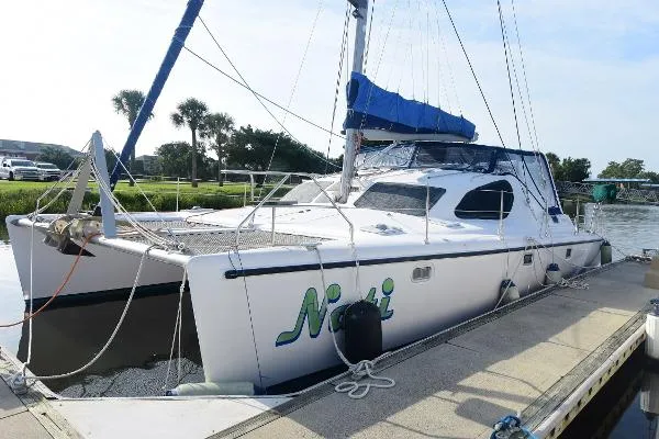Slide: The Image of Maxim 380 Catamaran 2001 - 0