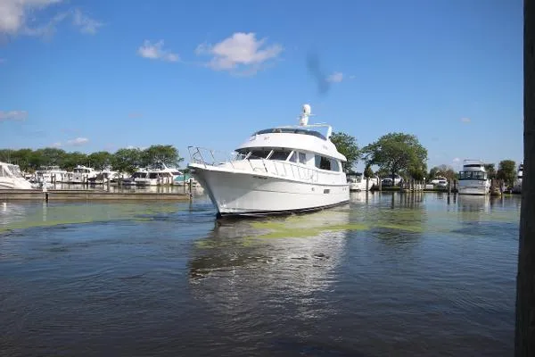 Slide: The Image of Hatteras 75 Cockpit Motor Yacht 2001 - 2