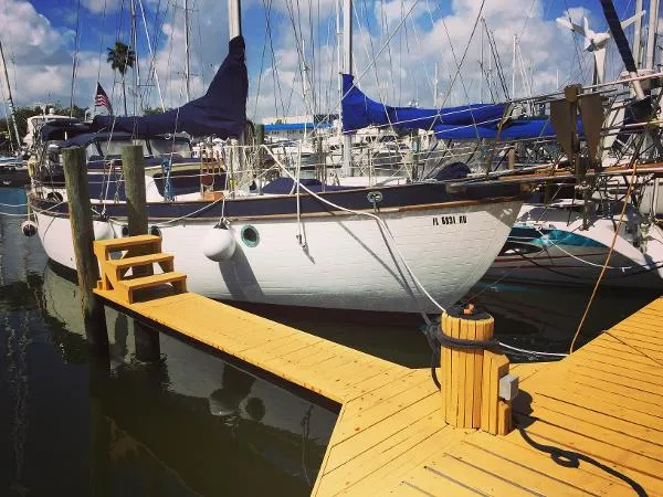 Slide: The Image of Young Sun Pilothouse Cutter 1983 - 3