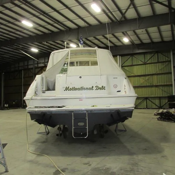 Slide: The Image of Sea Ray 450 Sundancer 1996 - 4