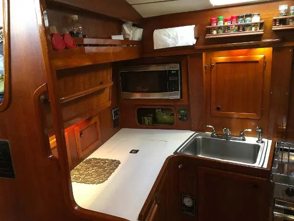 Slide: The Image of Nauticat 40 Pilothouse Ketch 1985 - 9