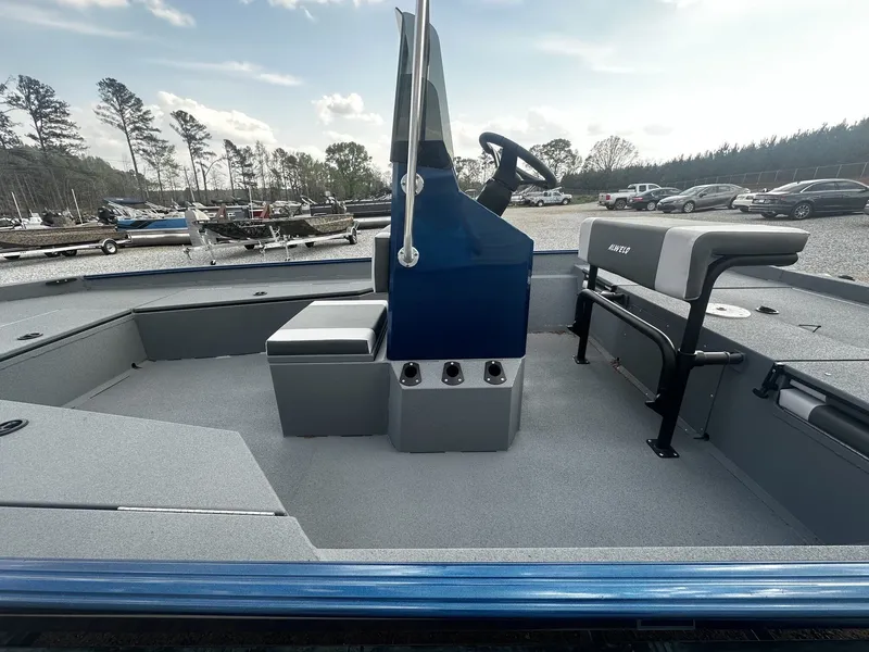 Slide: The Image of Interior view of the 2026 Alweld 20 VORTEX boat. - 5