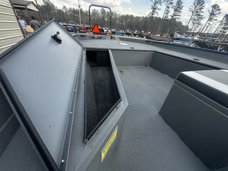 Slide: The Image of Interior view of the 2026 Alweld 20 VORTEX boat. - 7