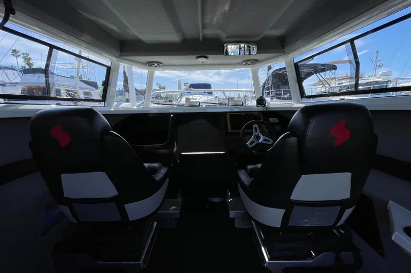 Slide: The Image of 2017 Stabicraft 2500 Ultracab XL boat deck with storage compartments and deck wash. - 25