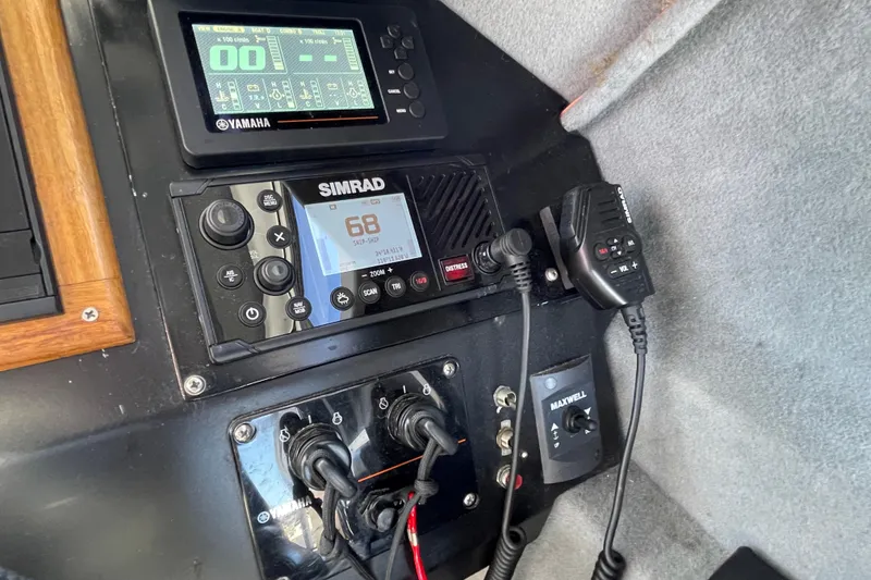 Slide: The Image of Interior of 2017 Stabicraft 2500 Ultracab XL with seating and foldable table. - 51