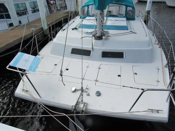 Slide: The Image of Endeavour Catamaran Corp Intercat 1500 1990 - 1