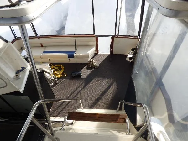 Slide: The Image of Sea Ray 410 Aft Cabin 1987 - 10