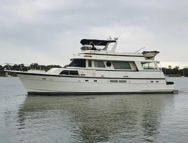 Slide: The Image of Hatteras 63 Cockpit Motoryacht 1987 - 0
