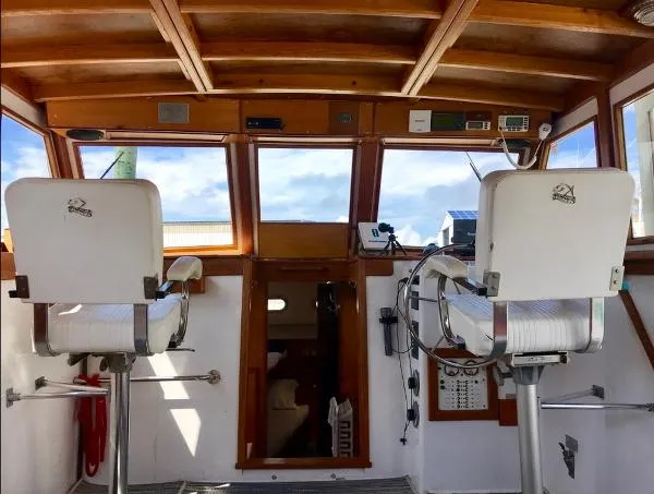 Slide: The Image of Willard Trawler Yacht Conversion 1986 - 2