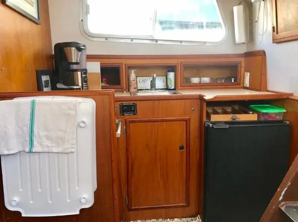 Slide: The Image of Willard Trawler Yacht Conversion 1986 - 7