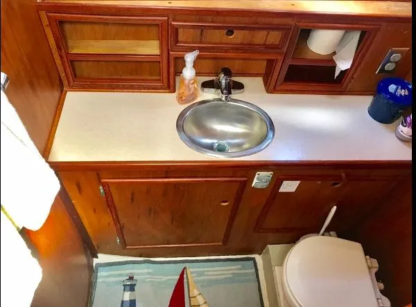 Slide: The Image of Willard Trawler Yacht Conversion 1986 - 9