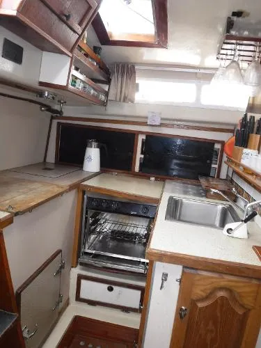 Slide: The Image of Whitby 42 CC Ketch 1977 - 11