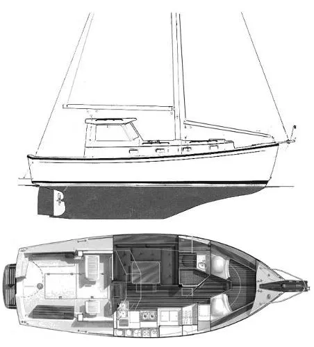 Slide: The Image of Cape Dory MS300 1986 - 5