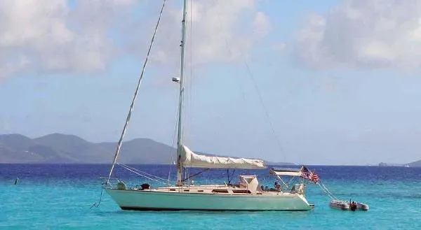 Slide: The Image of Sabre 42 Centerboard 1987 - 0