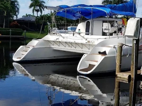 Slide: The Image of Fountaine Pajot Athena 38 1995 - 1