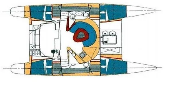 Slide: The Image of Fountaine Pajot Athena 38 1995 - 2