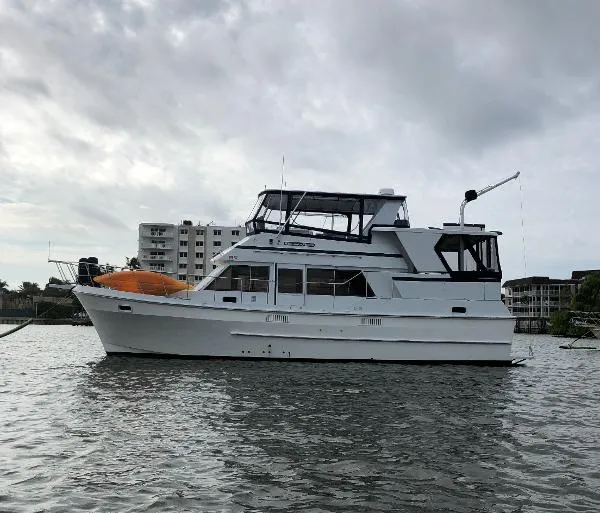 Slide: The Image of CHB 42 Sundeck Trawler 1986 - 0