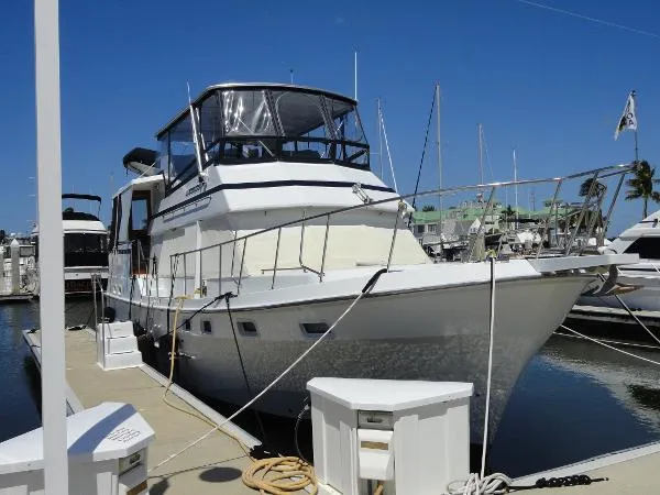 Slide: The Image of CHB 42 Sundeck Trawler 1986 - 2