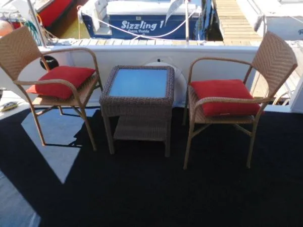 Slide: The Image of Sea Ray 380 Aft Cabin 1989 - 4
