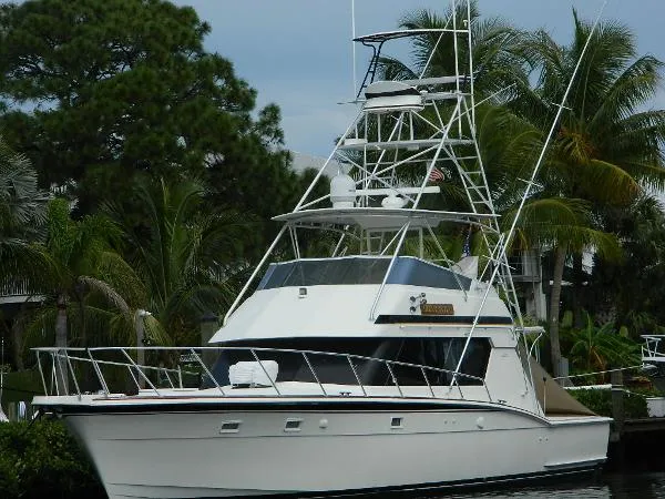 Slide: The Image of Hatteras 52 Sport Fisherman 1988 - 0