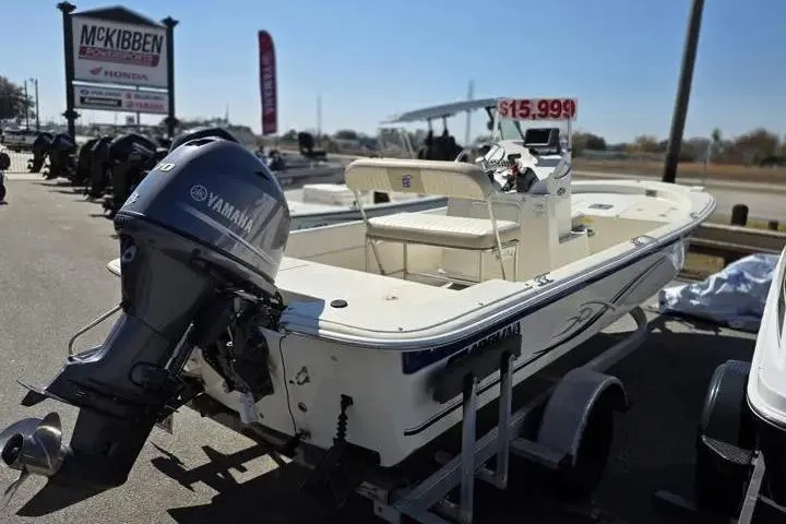 Slide: The Image of 2015 Carolina Skiff JVX Center Console boat with Yamaha engine, priced at $15,999. - 4