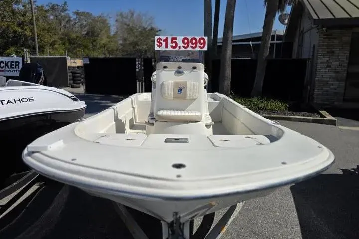 Slide: The Image of 2015 Carolina Skiff JVX Center Console boat for sale at $15,999. - 6