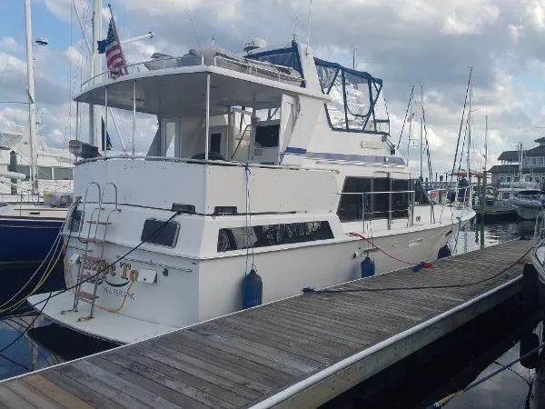 Slide: The Image of Marine Trader 43 Tradewinds Motor Yacht 1988 - 1