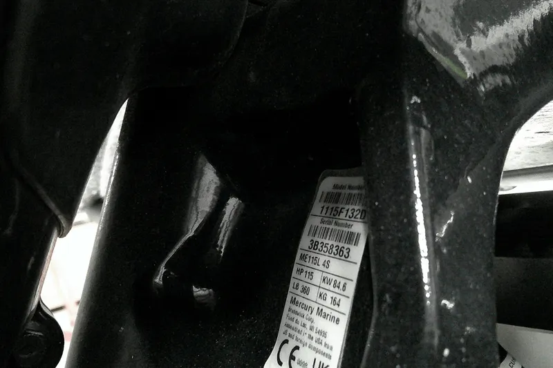 Slide: The Image of Close-up of a 2023 Tahoe T18 engine part with visible serial number label. - 9
