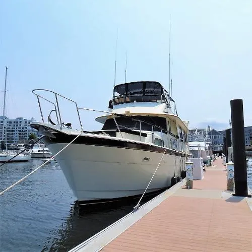 Slide: The Image of Hatteras 61 Motor Yacht Stabilized 1980 - 2