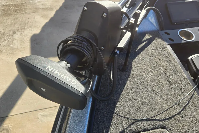 Slide: The Image of 2023 Caymas CX 18 SS boat with Garmin equipment on deck. - 9