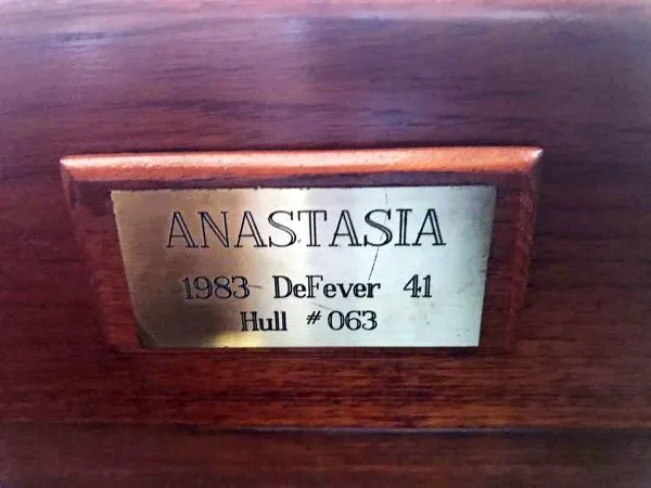 Slide: The Image of DeFever 41 Trawler 1983 - 4