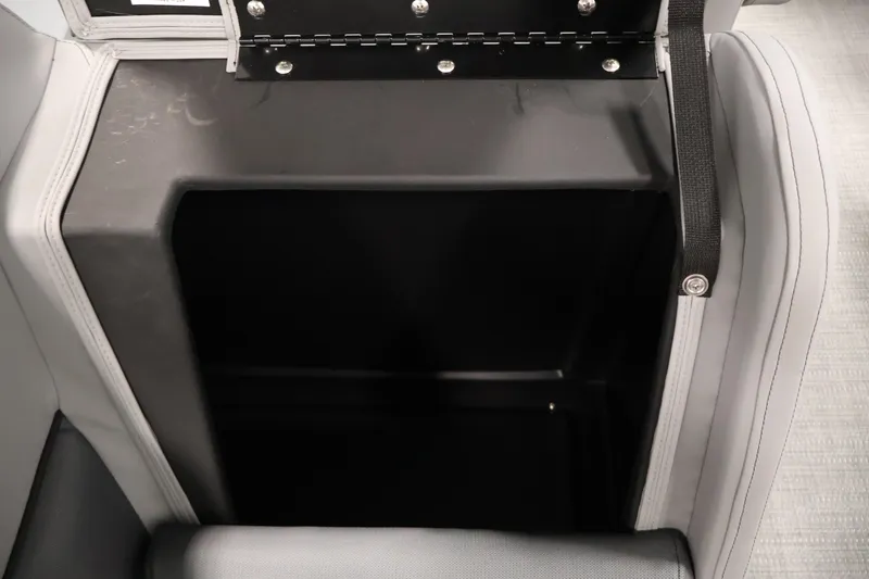 Slide: The Image of Storage compartment in 2026 Bentley Pontoons Legacy 200 Navigator boat. - 28