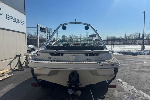 Slide: The Image of 2008 Sea Ray 205 Sport boat parked outdoors on a sunny day. - 3