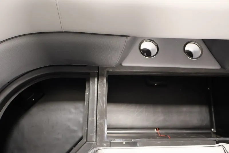 Slide: The Image of Interior view of 2026 Bentley Pontoons 223 Elite Swingback Dual Captain boat. - 15
